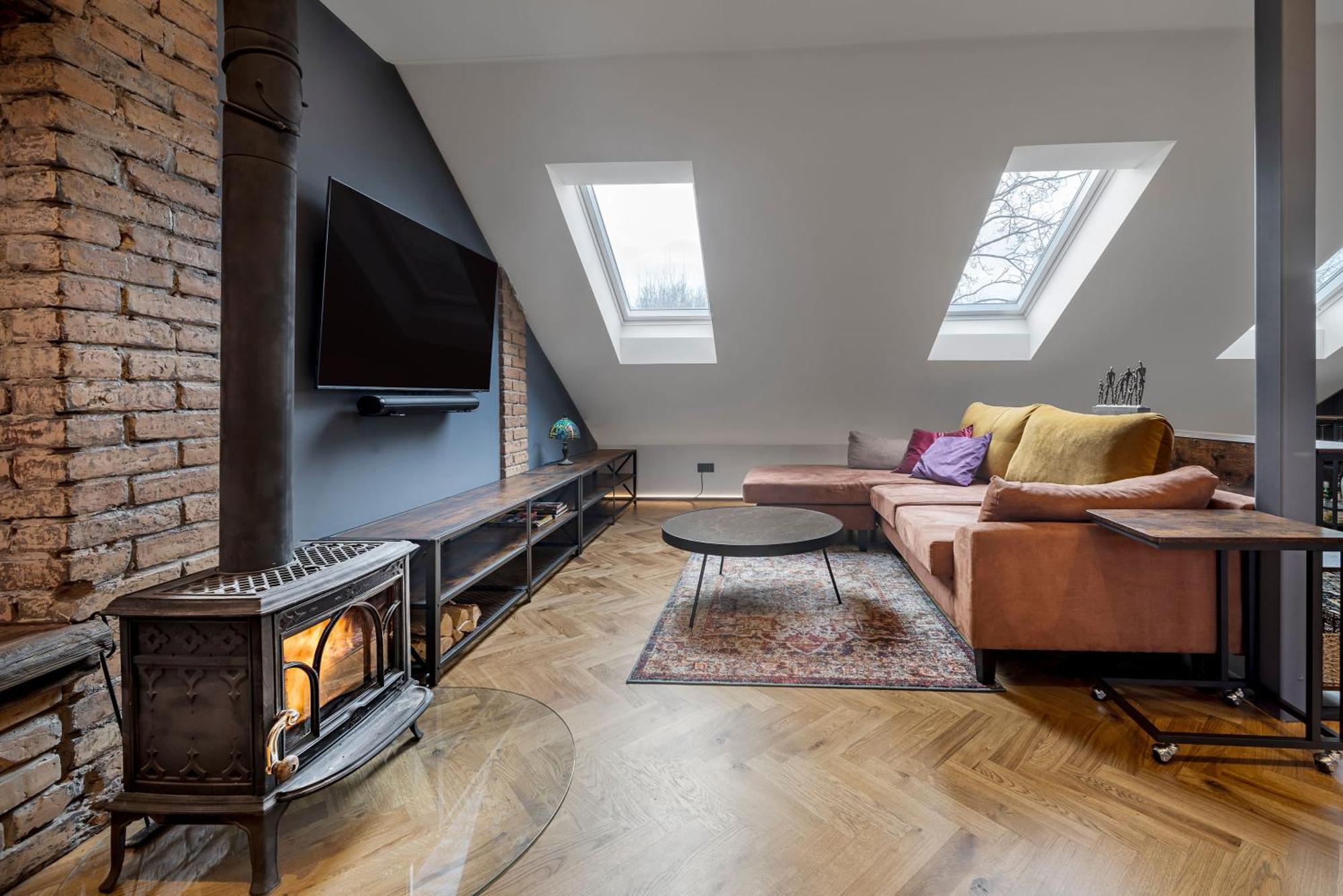 Apartament Cozy Penthouse Wilno Zewnętrze zdjęcie