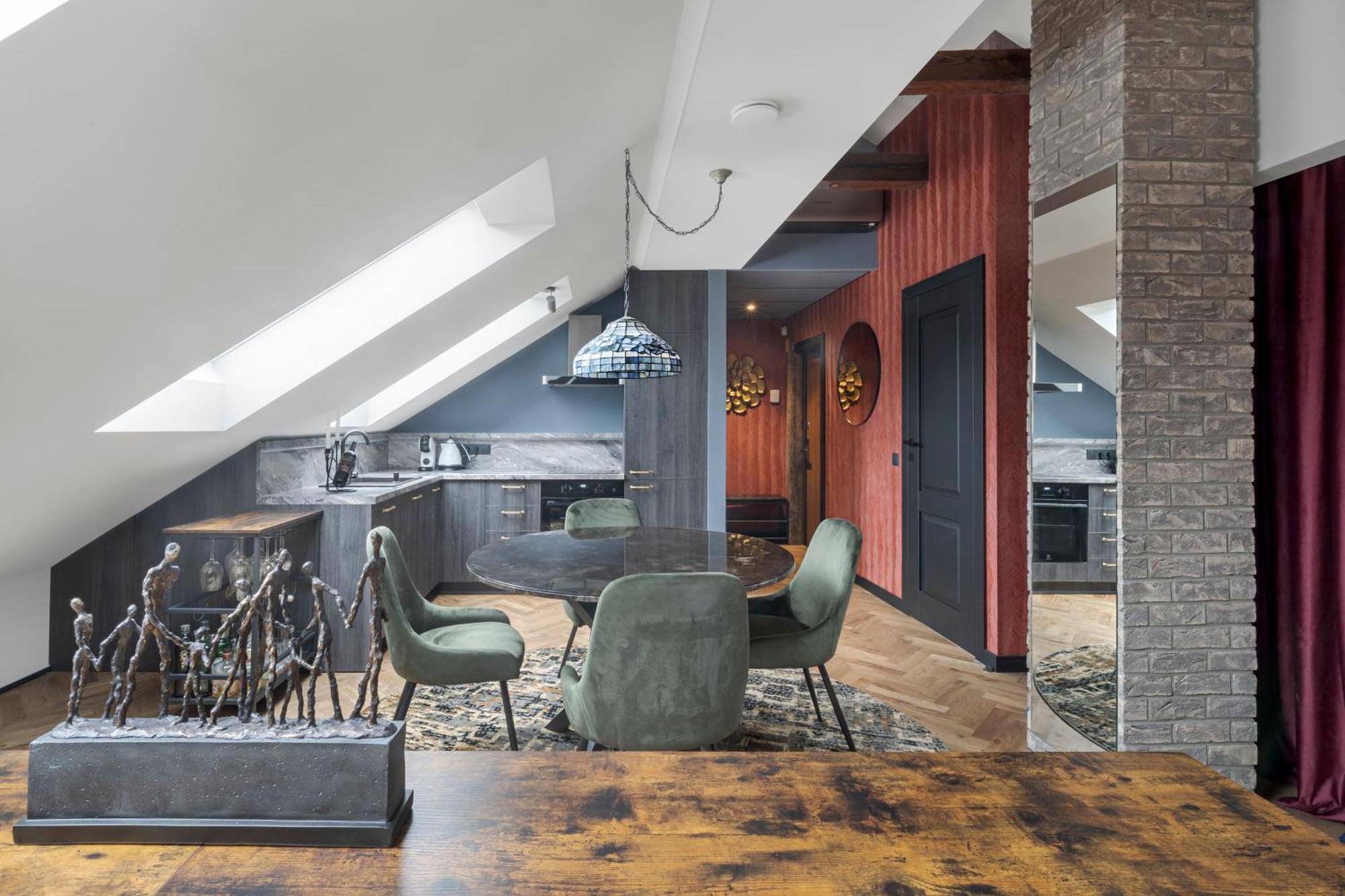 Apartament Cozy Penthouse Wilno Zewnętrze zdjęcie