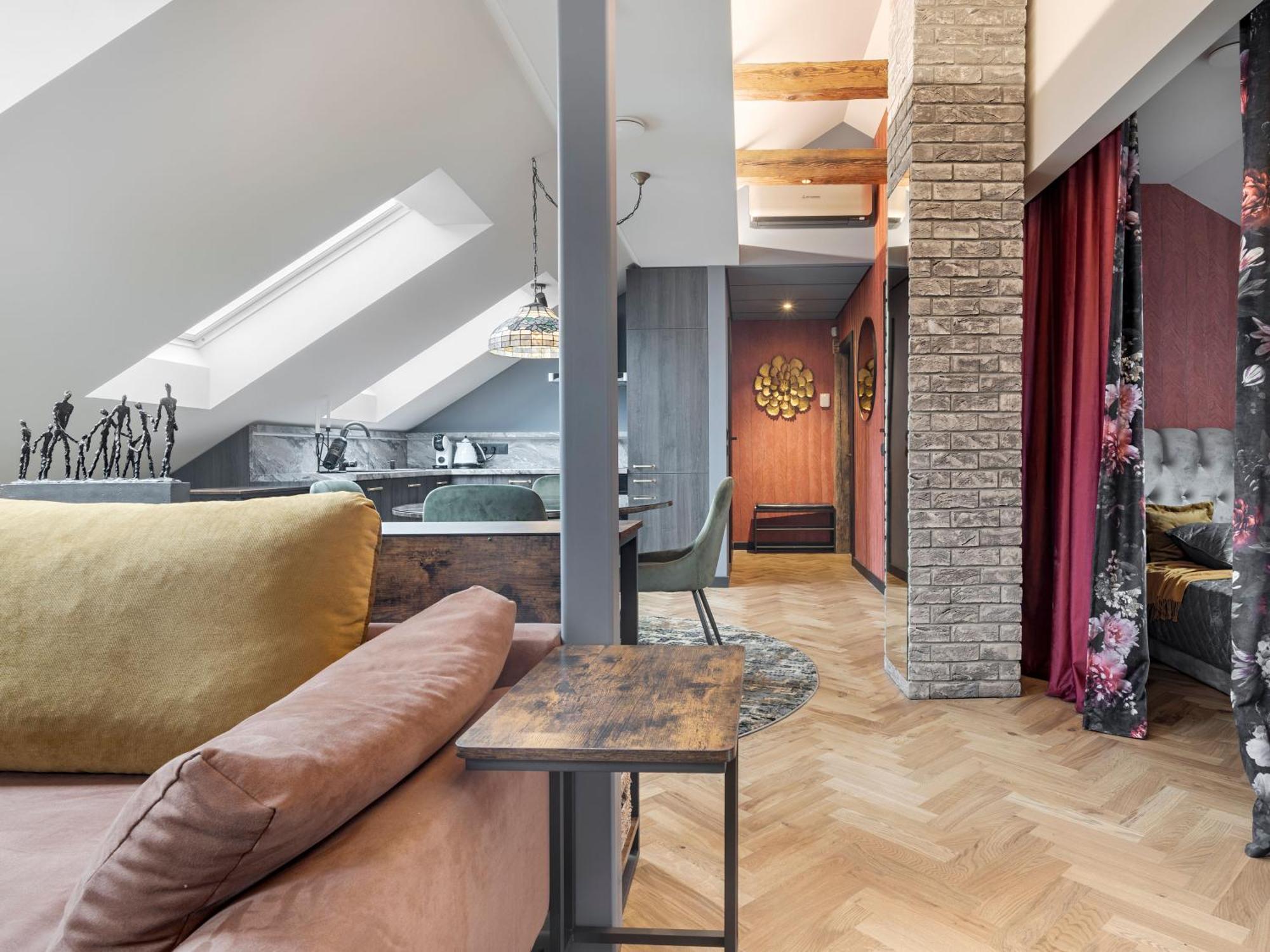 Apartament Cozy Penthouse Wilno Zewnętrze zdjęcie